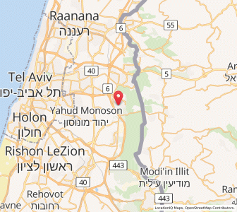 Map of El‘ad, Central District