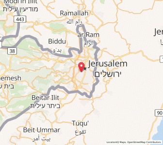 Map of Jerusalem, Jerusalem