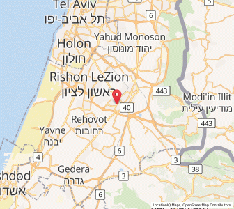 Map of Ramla, Central District