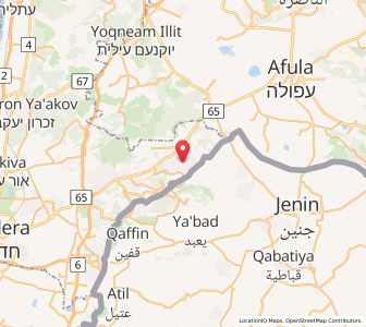 Map of Umm el Faḥm, Haifa