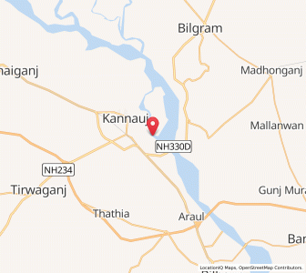 Map of Abadi Rajgir, Uttar Pradesh