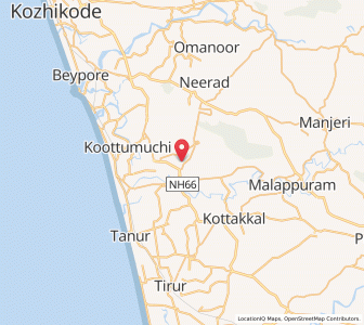 Map of Abdu Rahiman Nagar, Kerala