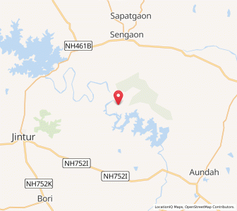 Map of Abdul, Maharashtra