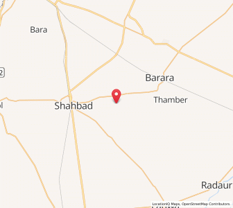 Map of Abdullahgarh, Haryana