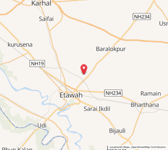 Map of Abhinaipur, Uttar Pradesh