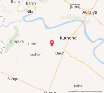 Map of Abullahpur Kanar, Uttar Pradesh