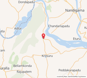 Map of Achampet, Andhra Pradesh