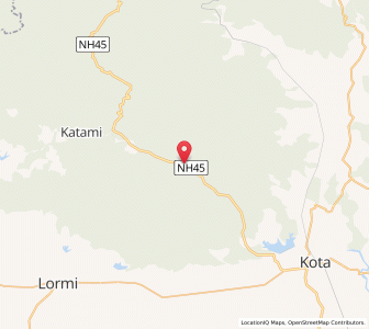 Map of Achanakmar, Chhattisgarh