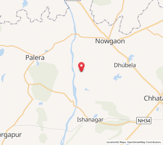 Map of Achat, Madhya Pradesh