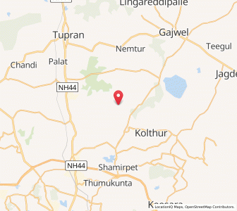 Map of Achhayyapalli, Andhra Pradesh