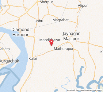 Map of Achna, West Bengal