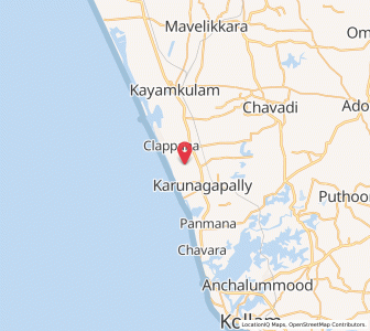 Map of Adanattutekkumuri Kizhakku, Kerala