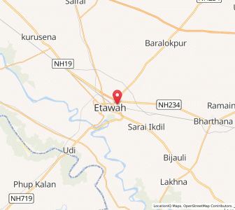 Map of Adda Tila, Uttar Pradesh