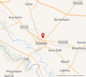 Map of Adda Usara, Uttar Pradesh