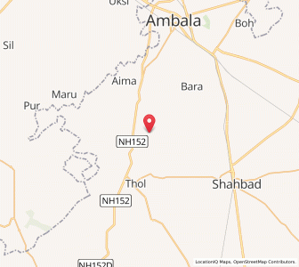 Map of Addu Majra, Haryana