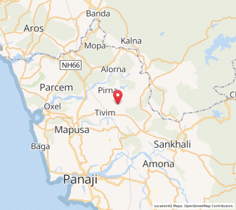 Map of Advolpale, Goa