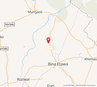 Map of Agasode, Madhya Pradesh