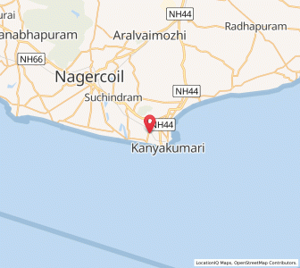Map of Agastiswaram, Tamil Nadu