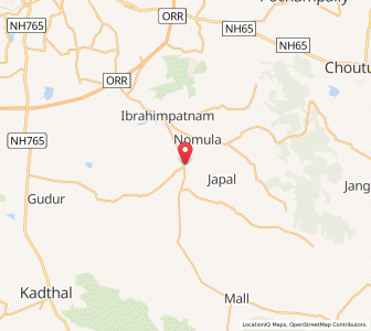 Map of Aghapalli, Andhra Pradesh