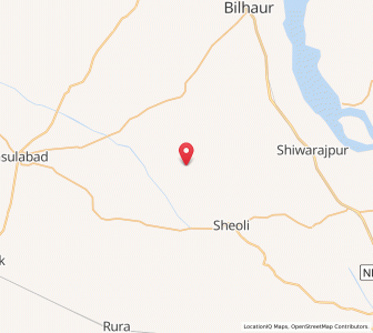 Map of Agnihotri, Uttar Pradesh