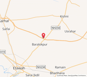 Map of Agupura, Uttar Pradesh
