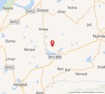 Map of Ajaipal ka Dungri, Rajasthan
