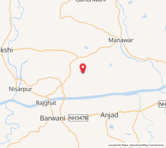 Map of Ajandi, Madhya Pradesh