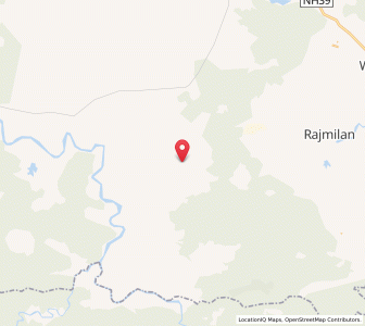 Map of Ajgarhbura, Madhya Pradesh