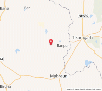 Map of Ajnora, Uttar Pradesh