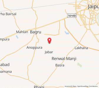 Map of Ajrajpura ki Dhani, Rajasthan