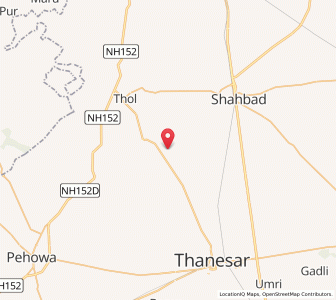 Map of Ajrana Khurd, Haryana