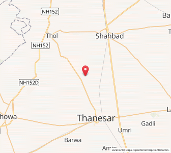 Map of Ajrani, Haryana