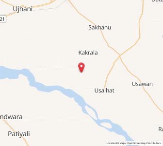 Map of Ajrao, Uttar Pradesh