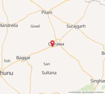 Map of Aka Ki Dhani, Rajasthan