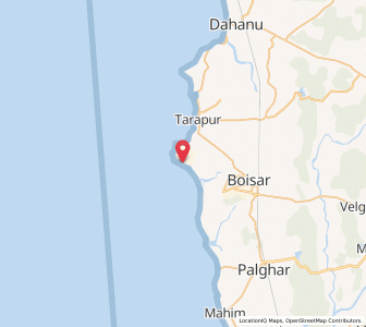 Map of Akarpati, Maharashtra