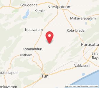 Map of Akasahebpet, Andhra Pradesh