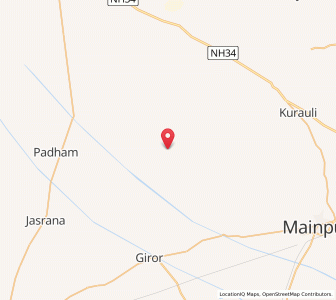 Map of Akbarpur Aunchha, Uttar Pradesh
