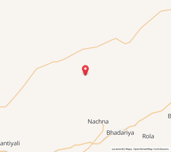 Map of Akla Thal, Rajasthan