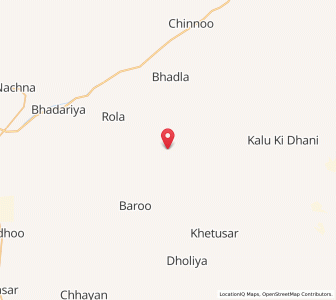 Map of Akli ki Dhani, Rajasthan