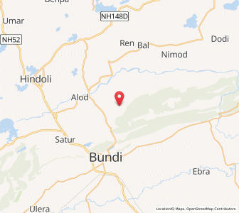 Map of Akoda, Rajasthan