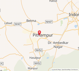 Map of Akolia, Madhya Pradesh