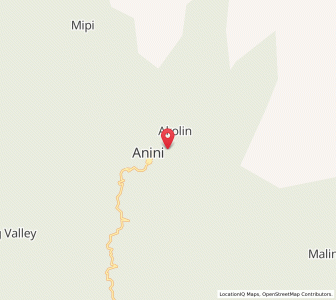 Map of Akolin, Arunachal Pradesh