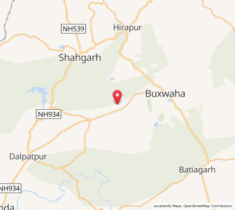 Map of Alampura Imla, Madhya Pradesh