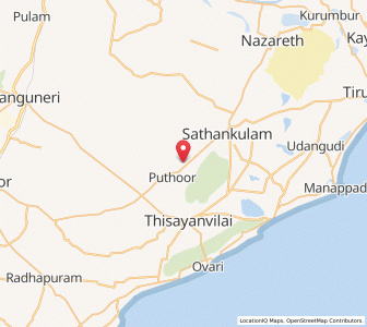 Map of Alankinaru, Mizoram