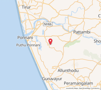 Map of Alankod, Kerala