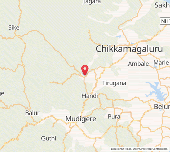 Map of Aldur, Karnataka