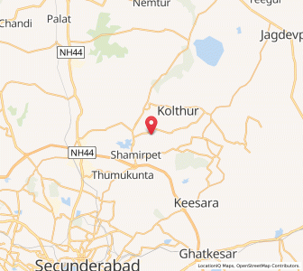 Map of Aliabad, Andhra Pradesh