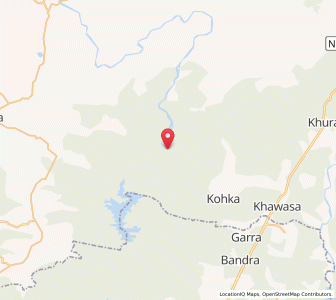 Map of Alikata, Madhya Pradesh