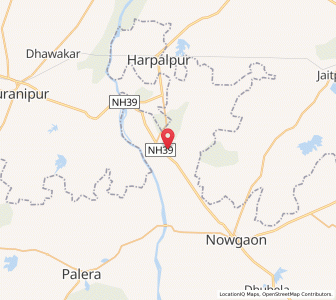 Map of Alipura, Uttar Pradesh