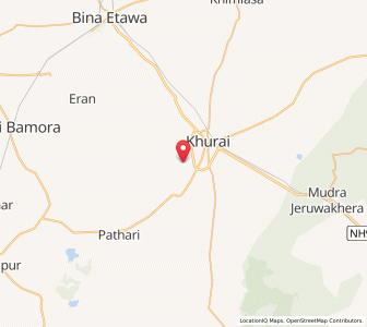 Map of Alkheri, Madhya Pradesh
